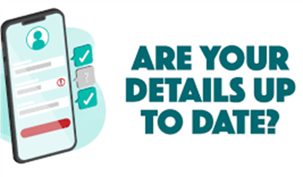 Up to date details poster